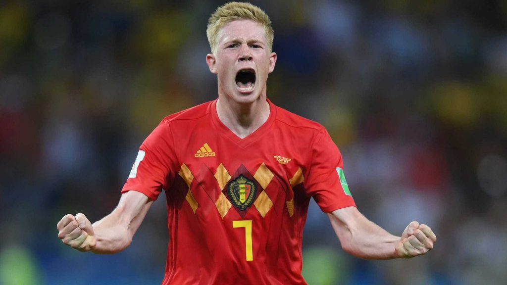 De Bruyne fez o segundo gol da Bélgica e comandou livremente os contra-ataques belgas diante do Brasil_Getty Images