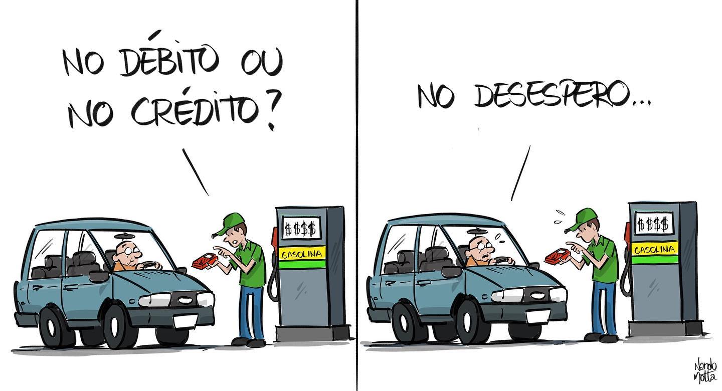 Tanque de gasolina consome 10% da renda das famílias do Nordeste