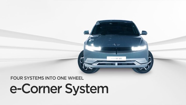 Hyundai E-corner System revoluciona e auxilia