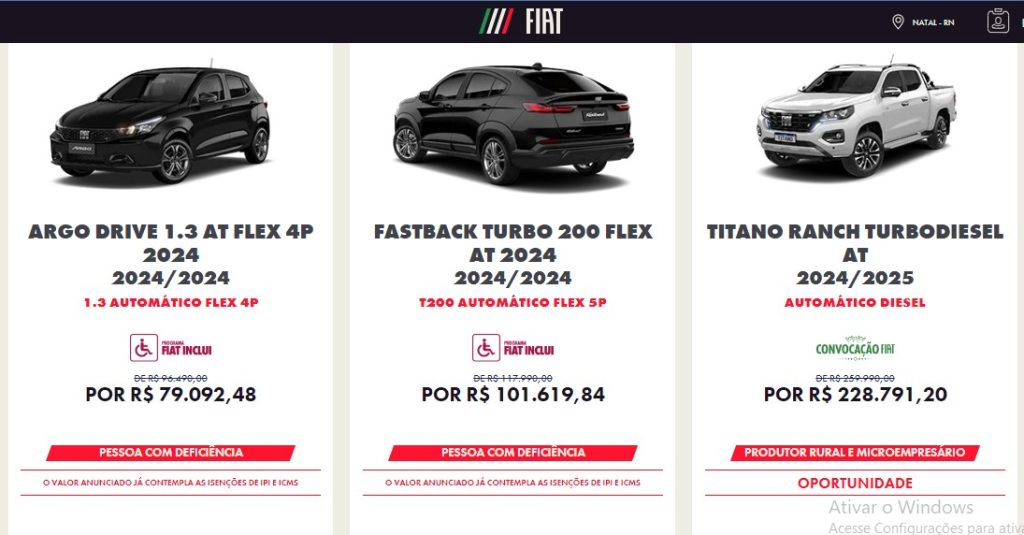 convocação fiat