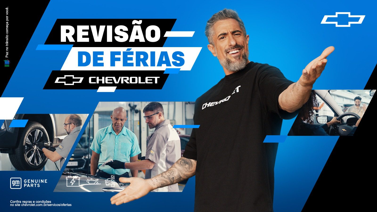 Revisão de Férias do Serviço Chevrolet julho de 2024