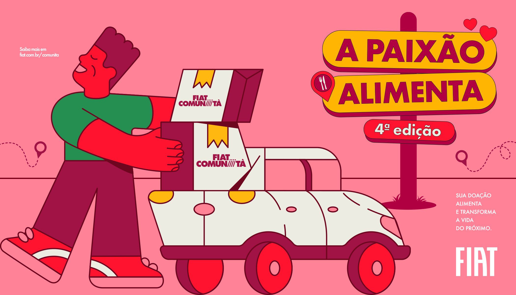 Fiat realiza nova campanha “A paixão alimenta”