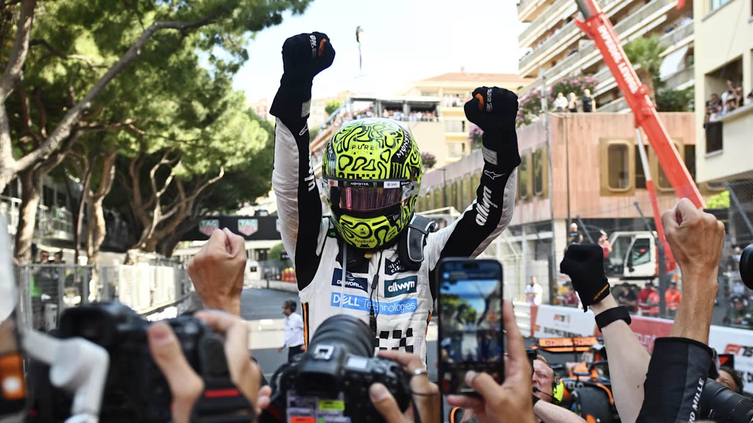 Norris domina o GP de Monaco 2025 em corrida maluca