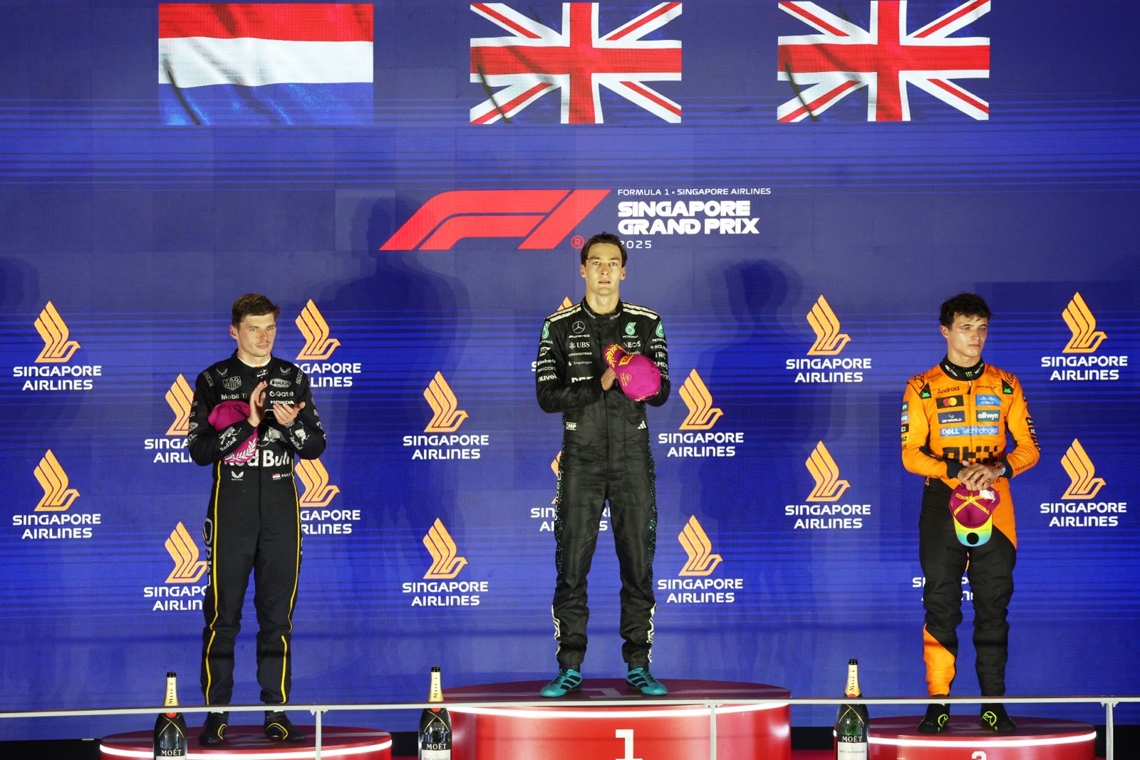 F1 Singapura 2025: George Russell Vence de Ponta a Ponta