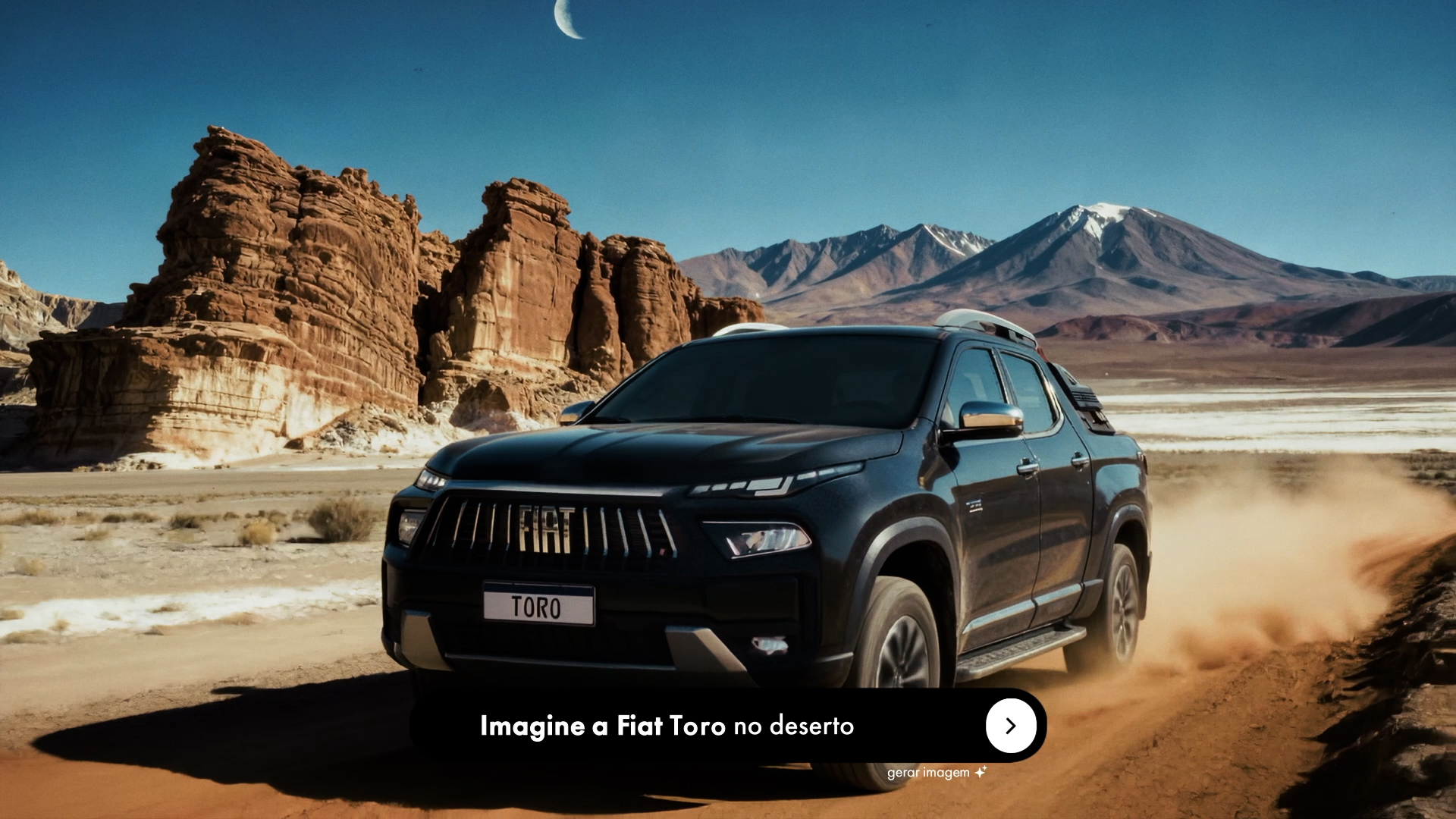 Nova Fiat Toro 2026 em nova campanha com IA