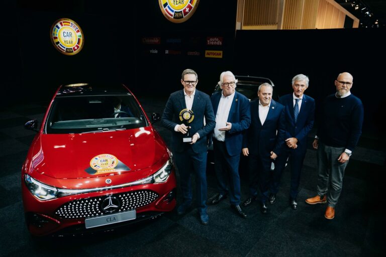Mercedes-Benz CLA é eleito Car of the Year 2026