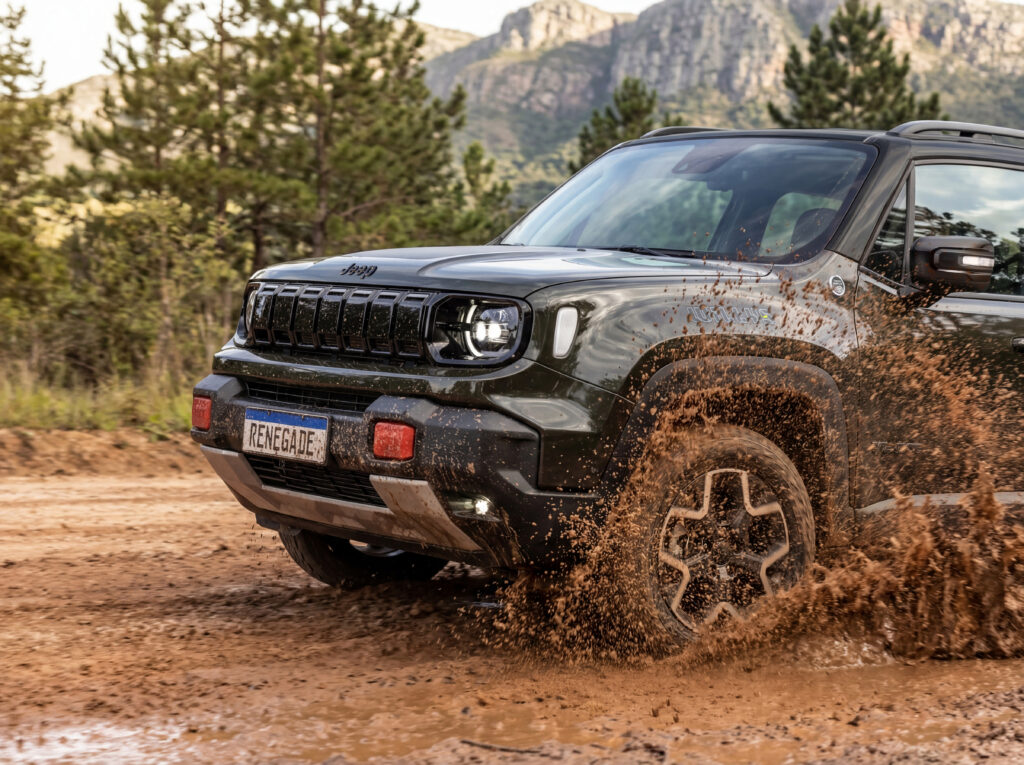 Jeep Renegade, na versão brasileira 2027