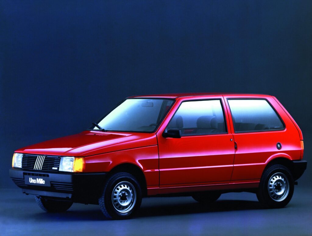 Fiat Uno Mille, de 1990