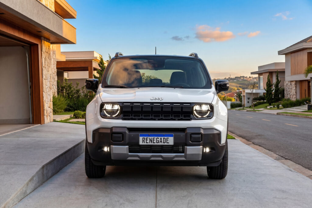 Sistema híbrido MHEV 48V Jeep Renegade 2027 modos de operação