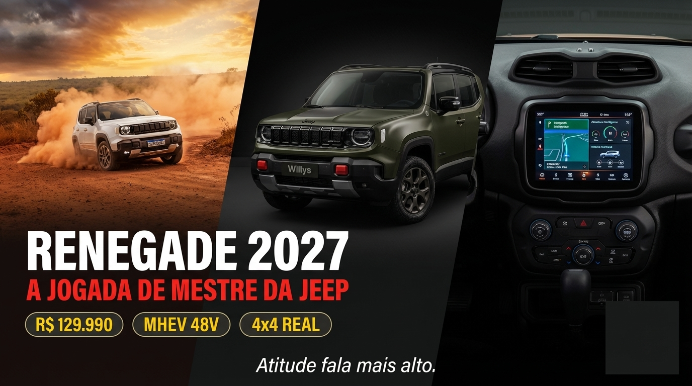 Jeep Renegade 2027: A Jogada de Mestre