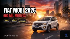 Fiat Mobi: 600 Mil Motivos para incomodar a concorrência
