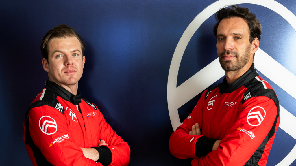 Jean-Éric Vergne e Nick Cassidy, pilotos da Citroën Racing na Fórmula E