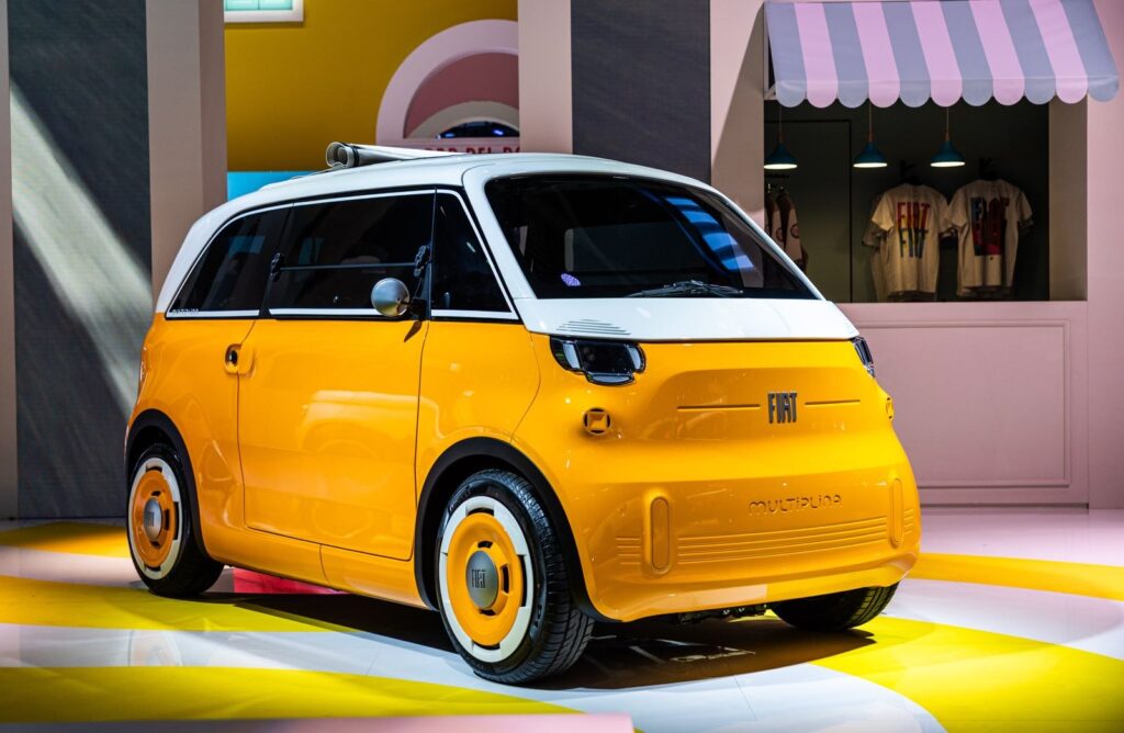 Traseira do Fiat Topolino