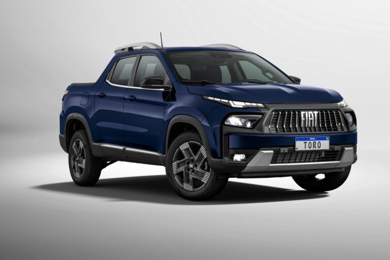 Nova Fiat Toro em 2029: plataforma do Compass, versão plug-in e visual inspirado no Grizzly