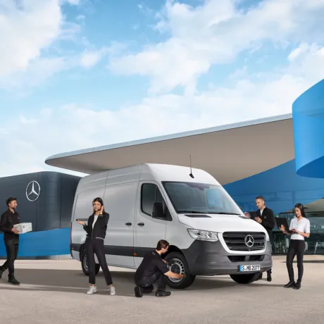 Plataforma DSDtab da Mercedes-Benz Vans