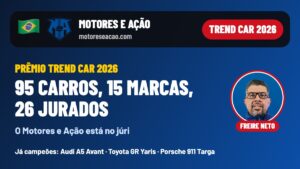 Prêmio Trend Car 2026: o Motores e Ação está no júri que escolhe os melhores lançamentos do ano
