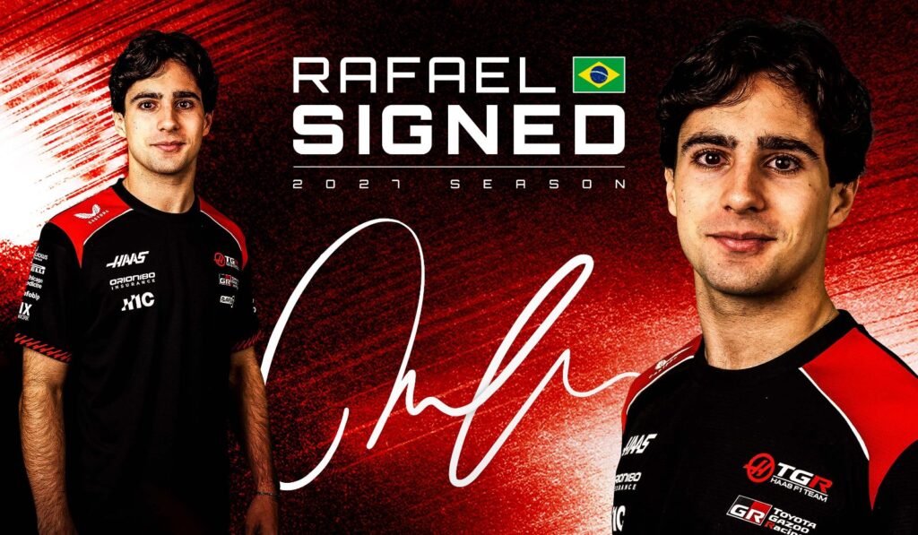 Rafael Câmara anunciado como piloto da Haas F1 para 2027