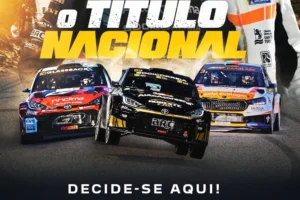 Cartaz do Rallye Vidreiro 2026: o título nacional decide-se aqui